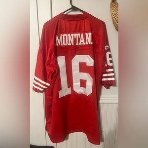 Montana 49ers Vintage Throwback Jersey 2XL